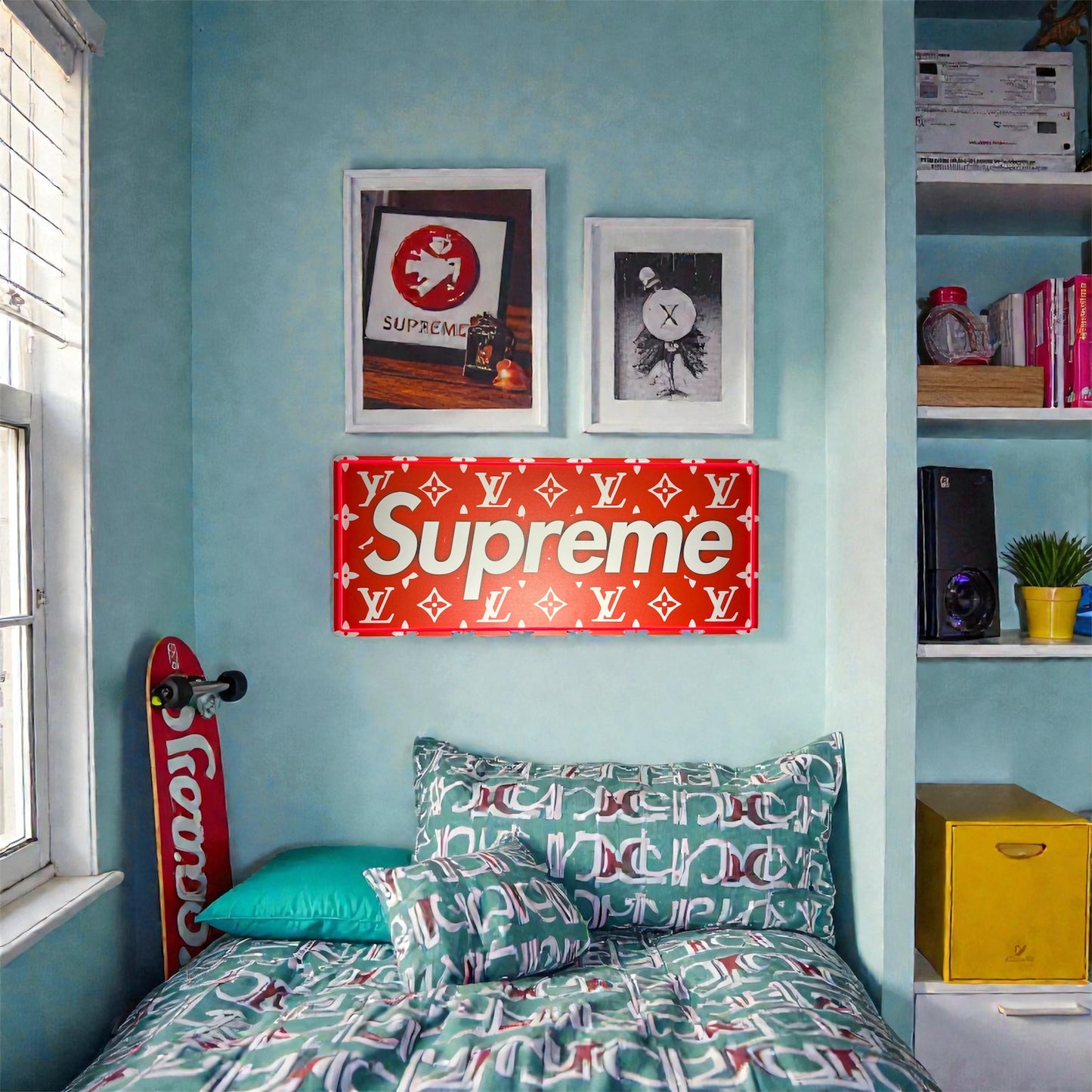 “Luxury banner rosso”