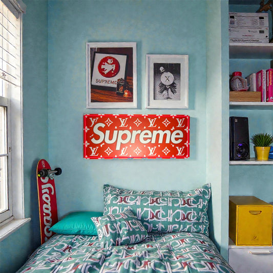 “Luxury banner rosso”