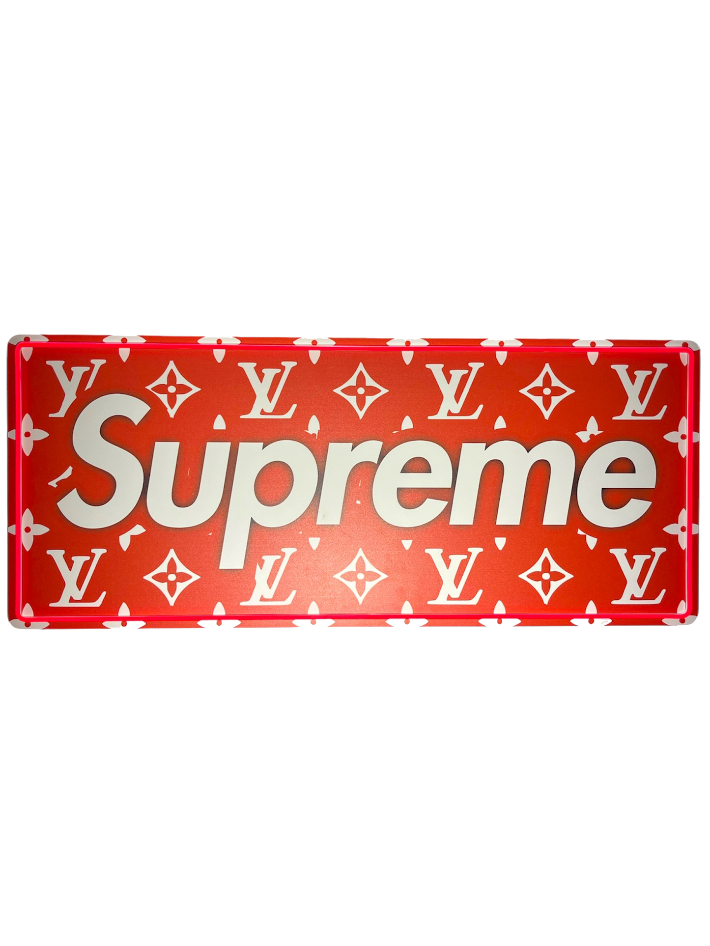 “Luxury banner rosso”