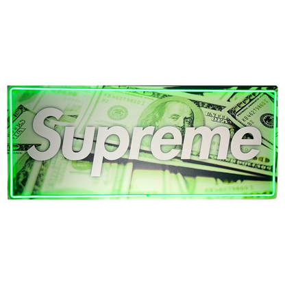 “Luxury banner verde”